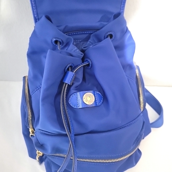 LAUREN Ralph Lauren Keely Soft Nylon Backpack Small Blue - Picture 6 of 12